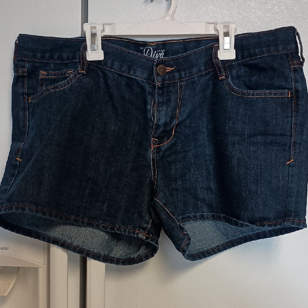 Old Navy Women's Dark Blue Jean Shorts